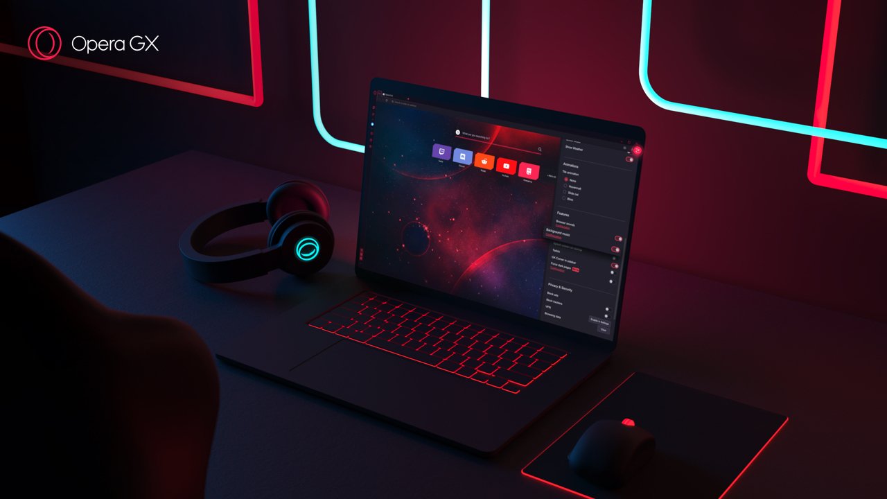 Opera GX GAMING BROWSER, Opera for Laptop/PC/Computers