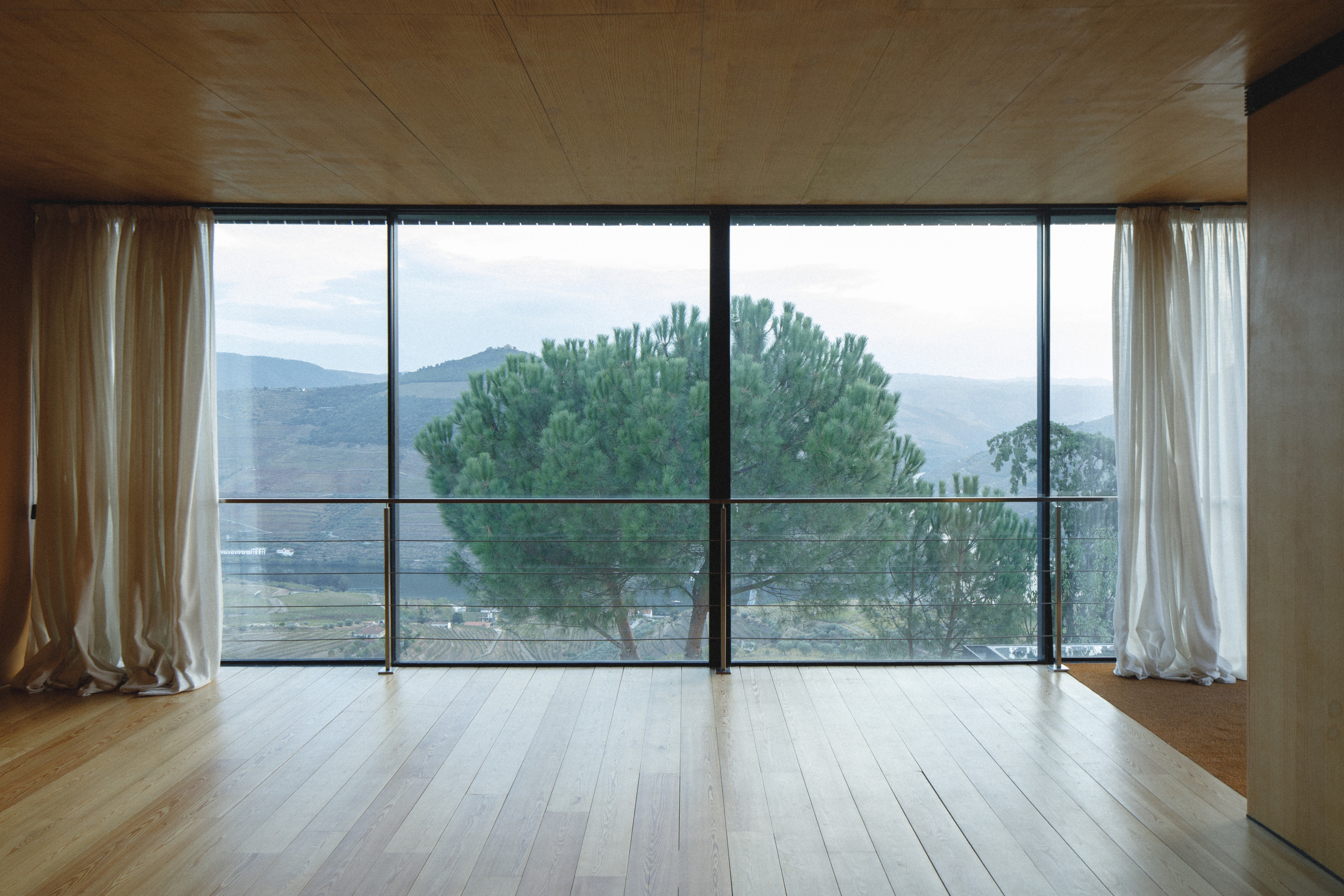 The living area on the uppermost floor