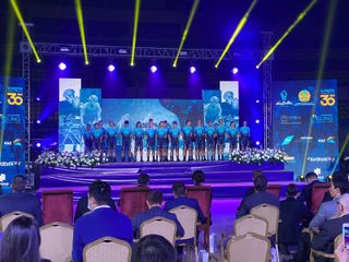 The presentation of the 2022 Astana Qazaqstan team
