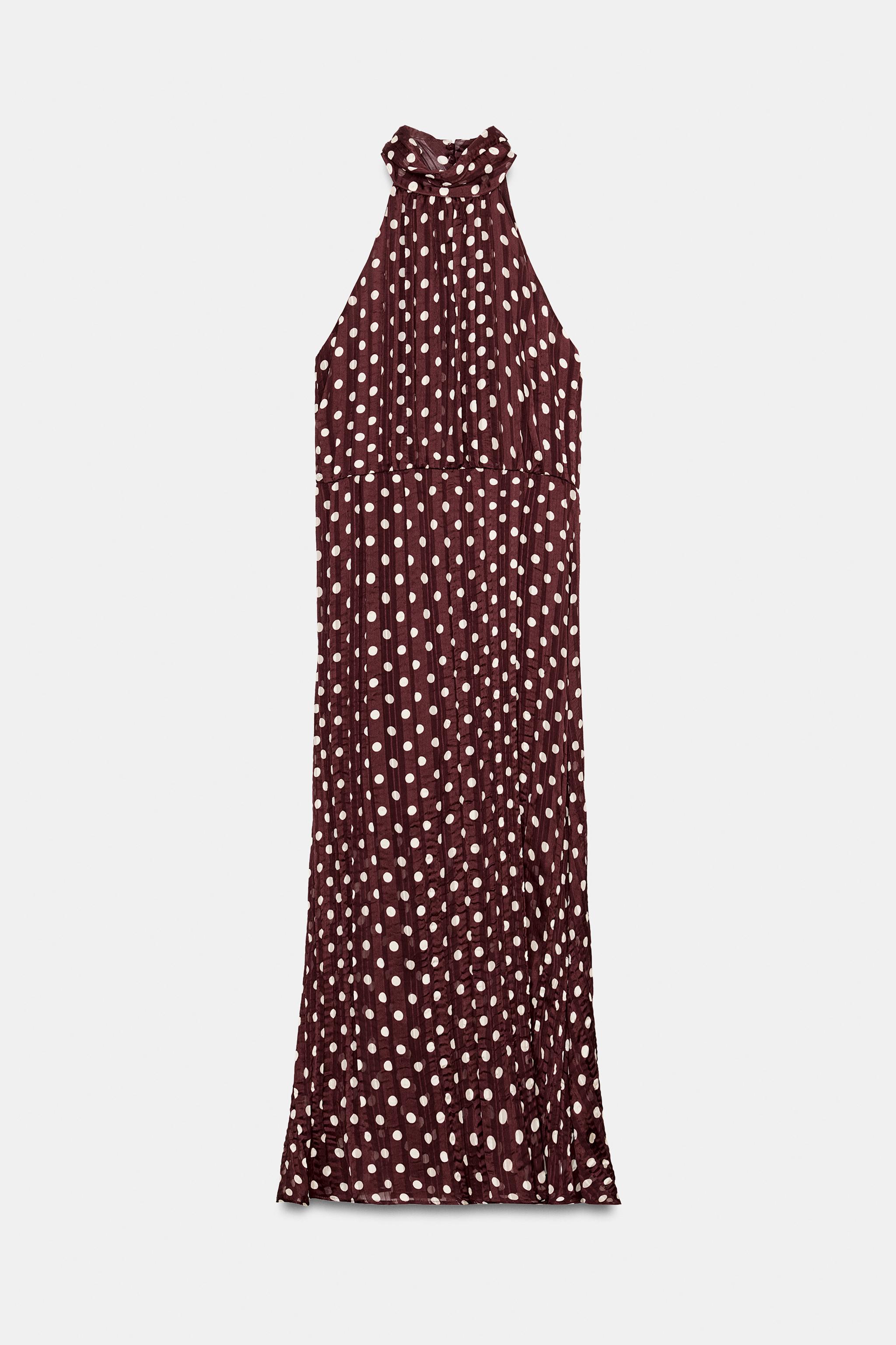 Polka Dot Midi Dress