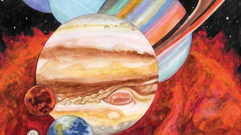 Sufjan Stevens, Bryce Dessner, Nico Muhly, James McAlister - Planetarium album artwork