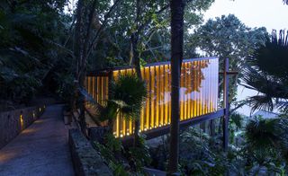 Brazilian timber chapel