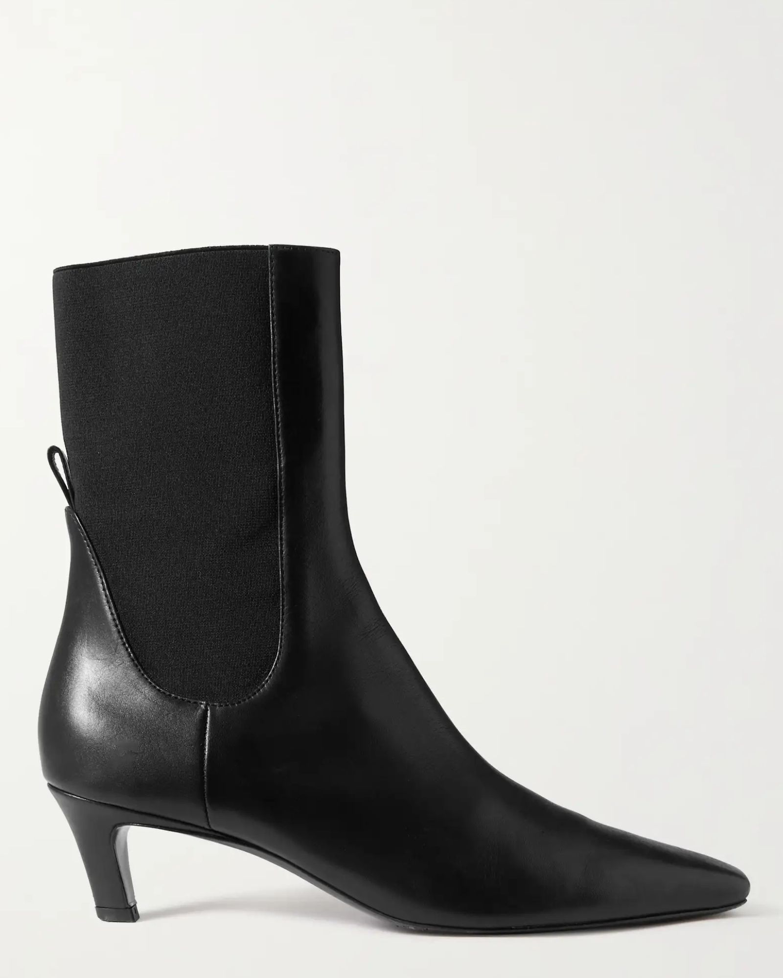 Toteme The Mid Heel leather Chelsea boots