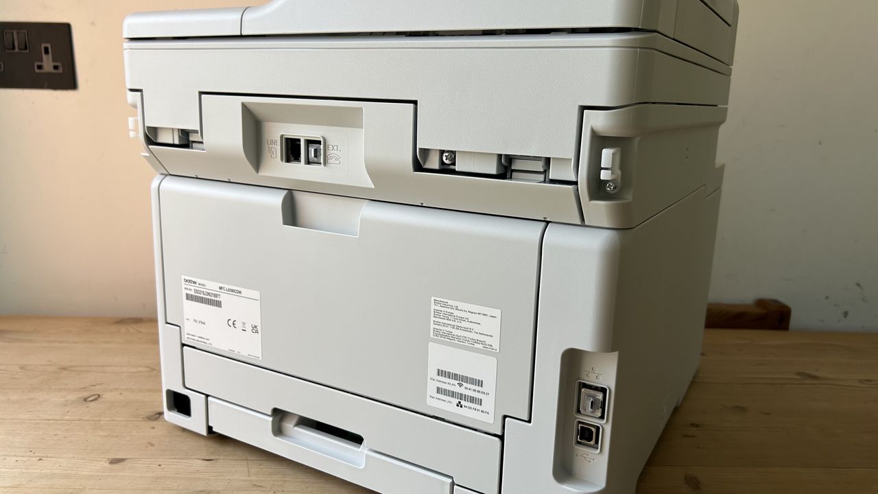 Brother MFC-L8395CDW / MFC-L8390CDW during our testing process
