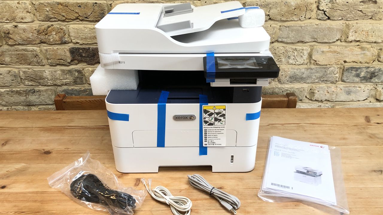 Xerox B215 during our review