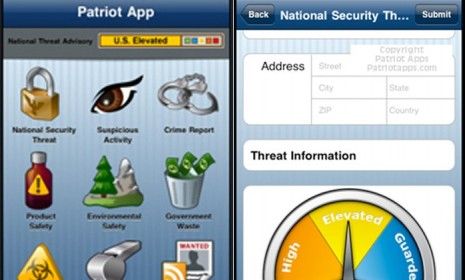 PatriotApp users can supposedly report environmental and product safety concerns, among other things, directly to the federal government.