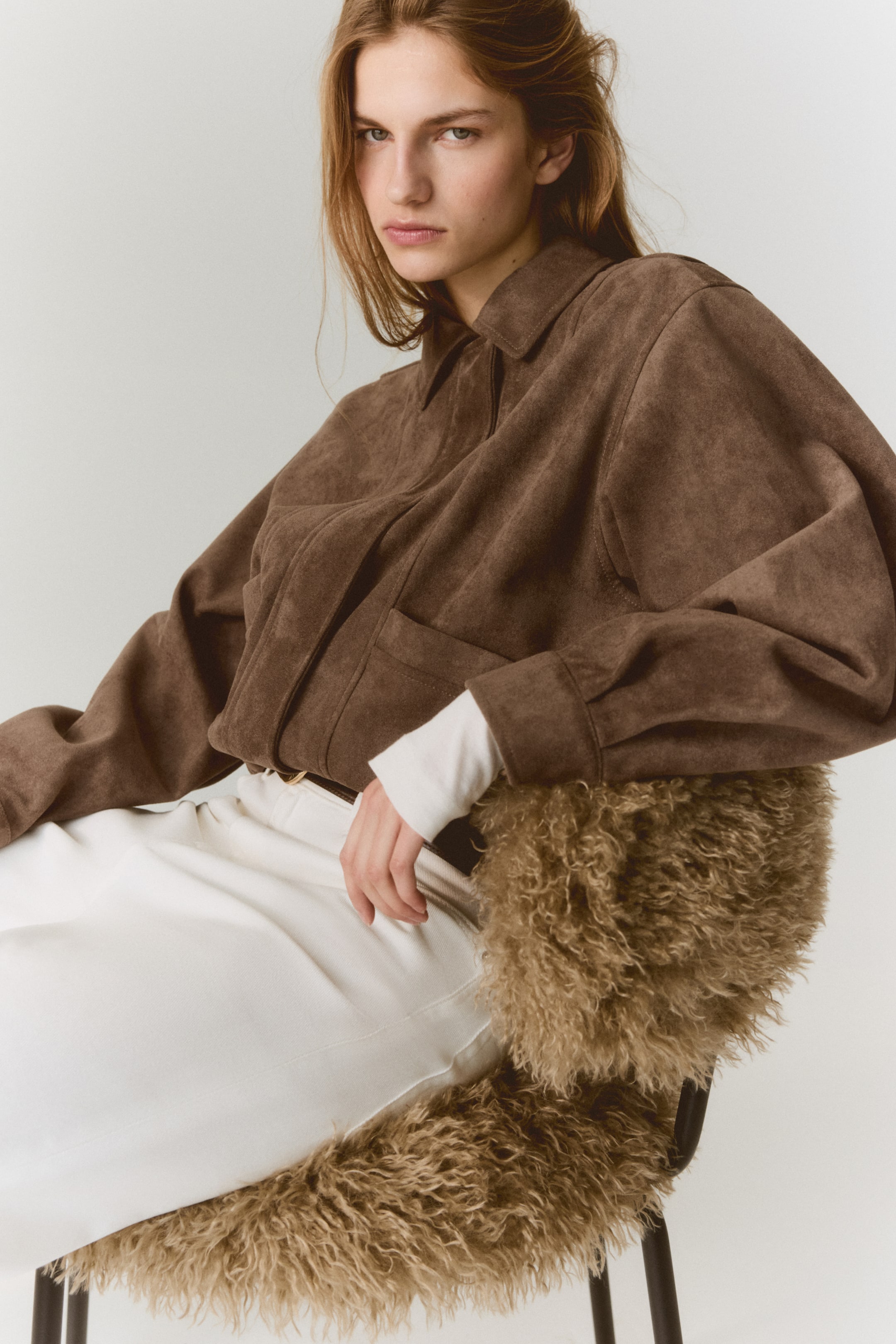 Short Jacket - Brown