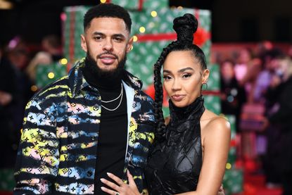 Leigh-Anne and Andre Gray shared a photo of their twins at Christmas