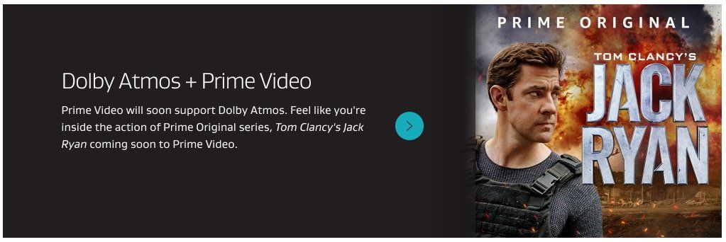 Prime Video Dolby Atmos