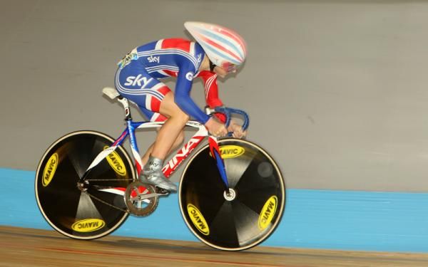 Laura Trott (GBr) looking to add another medal to her tally in the Omnium