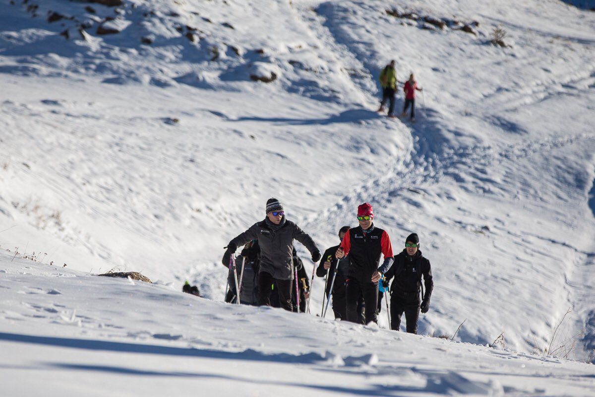 There's already a blanket of snow in the Alps