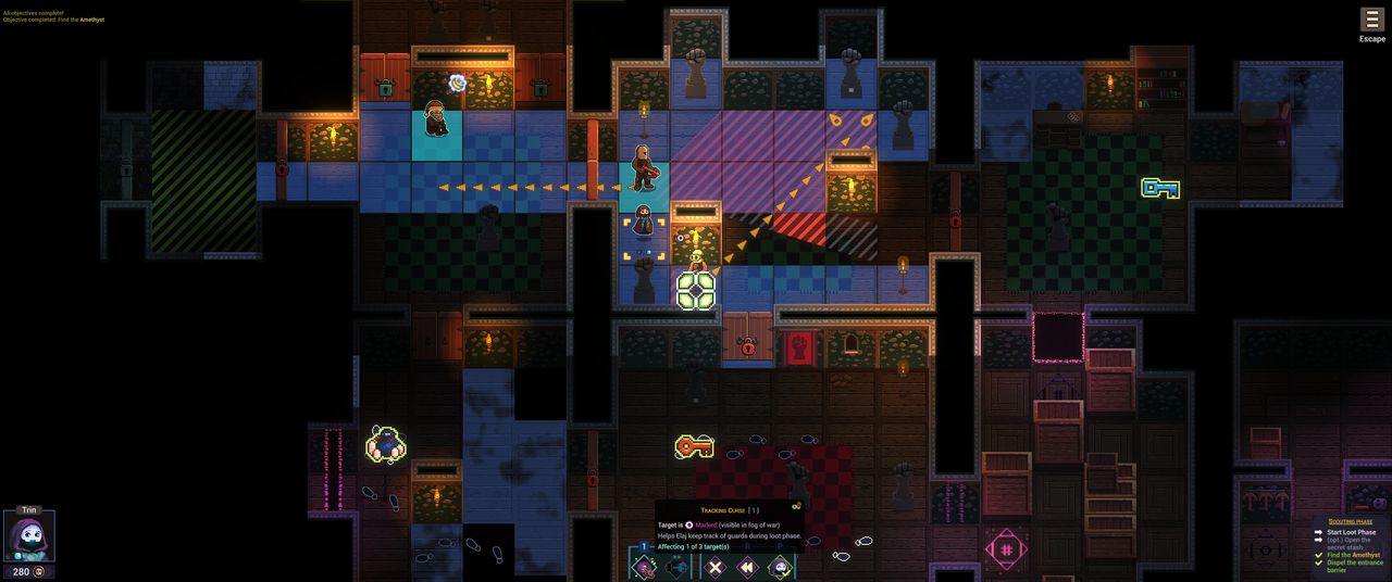 Spirited Thief, a pixel art stealth game