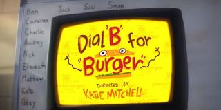 Dial B for Burger short film by Katie Mitchell in The Mitchells vs. the Machines