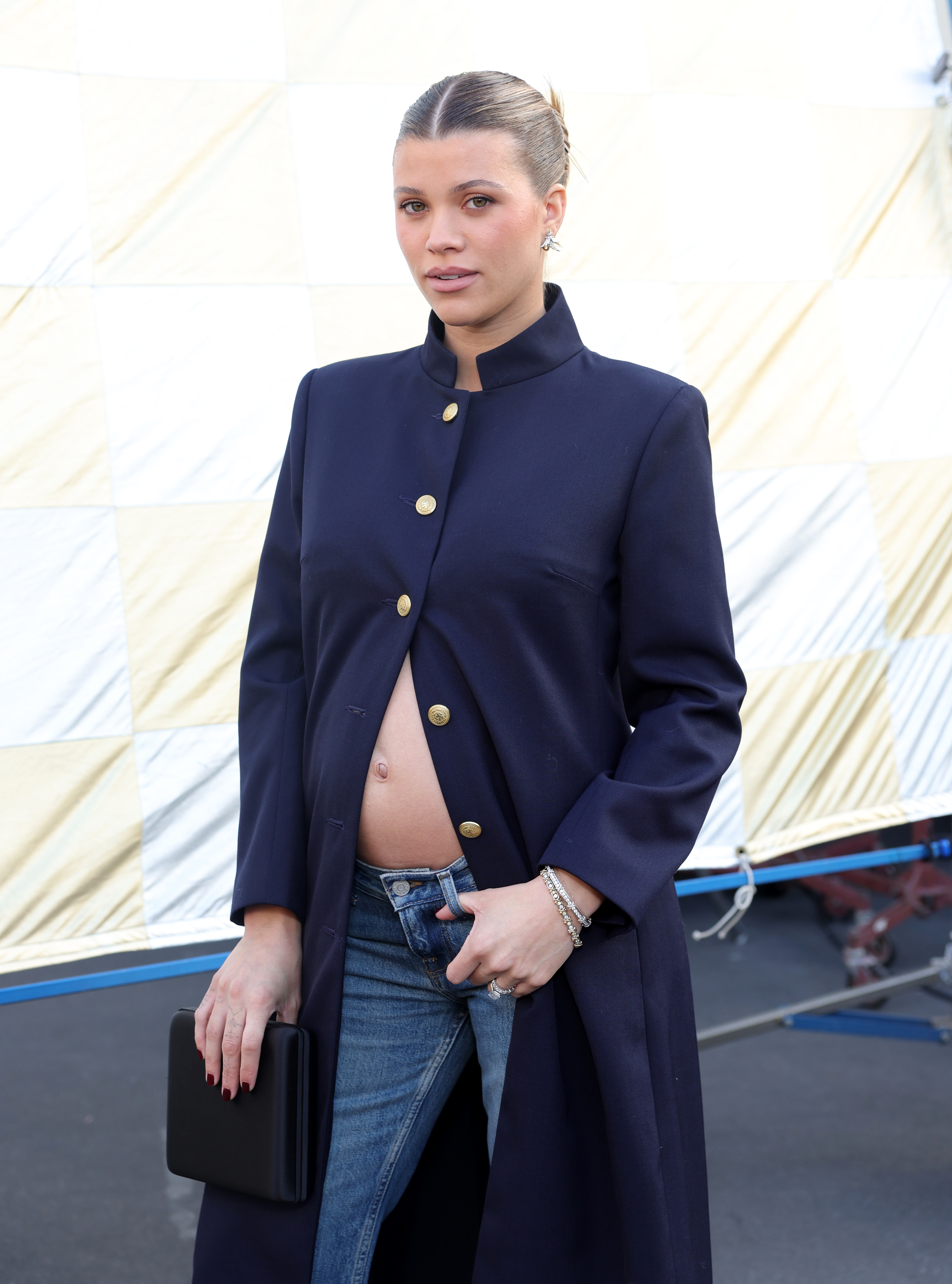 Sofia Richie Grainge at the Vogue World in custom Tommy Hilfiger