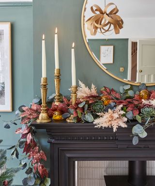 Vikki Savage's renovated 1930s house styled for Christmas