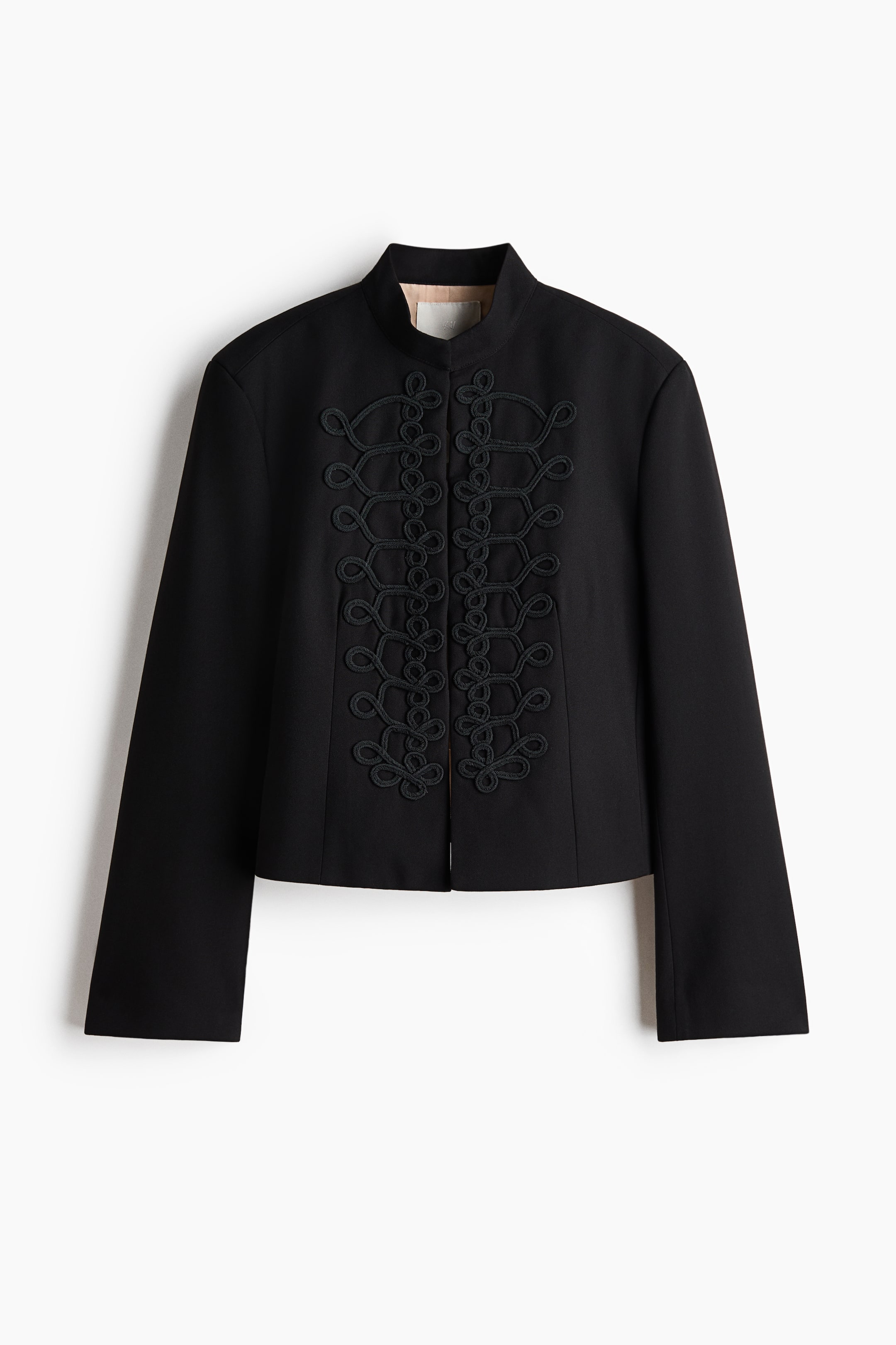 Appliquéd Twill Jacket