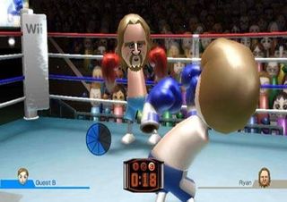 Wii Sports Boxing will wear out your arms, but using the Wii Remote and Nunchuk controllers to fight is plenty entertaining.
