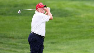 Donald Trump takes a shot at LIV Golf Bedminster