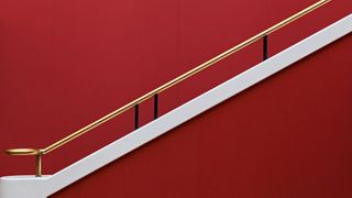 Red staircase