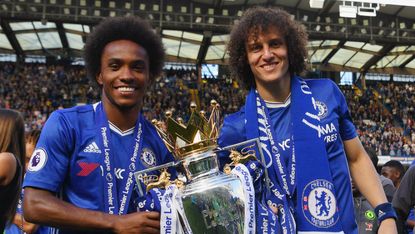 Chelsea transfer news Willian David Luiz Premier League 
