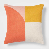 Color block throw pillow, Target