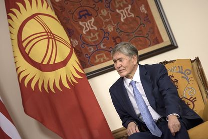 Kyrgyz President Almazbek Atambayev
