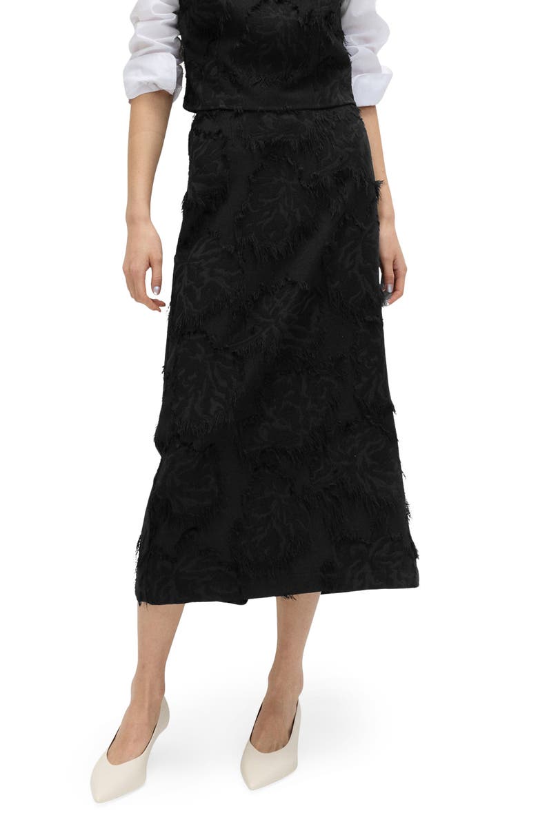 Tufted Jacquard Skirt