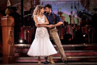 Strictly's Rose and Giovanni perform on the show.