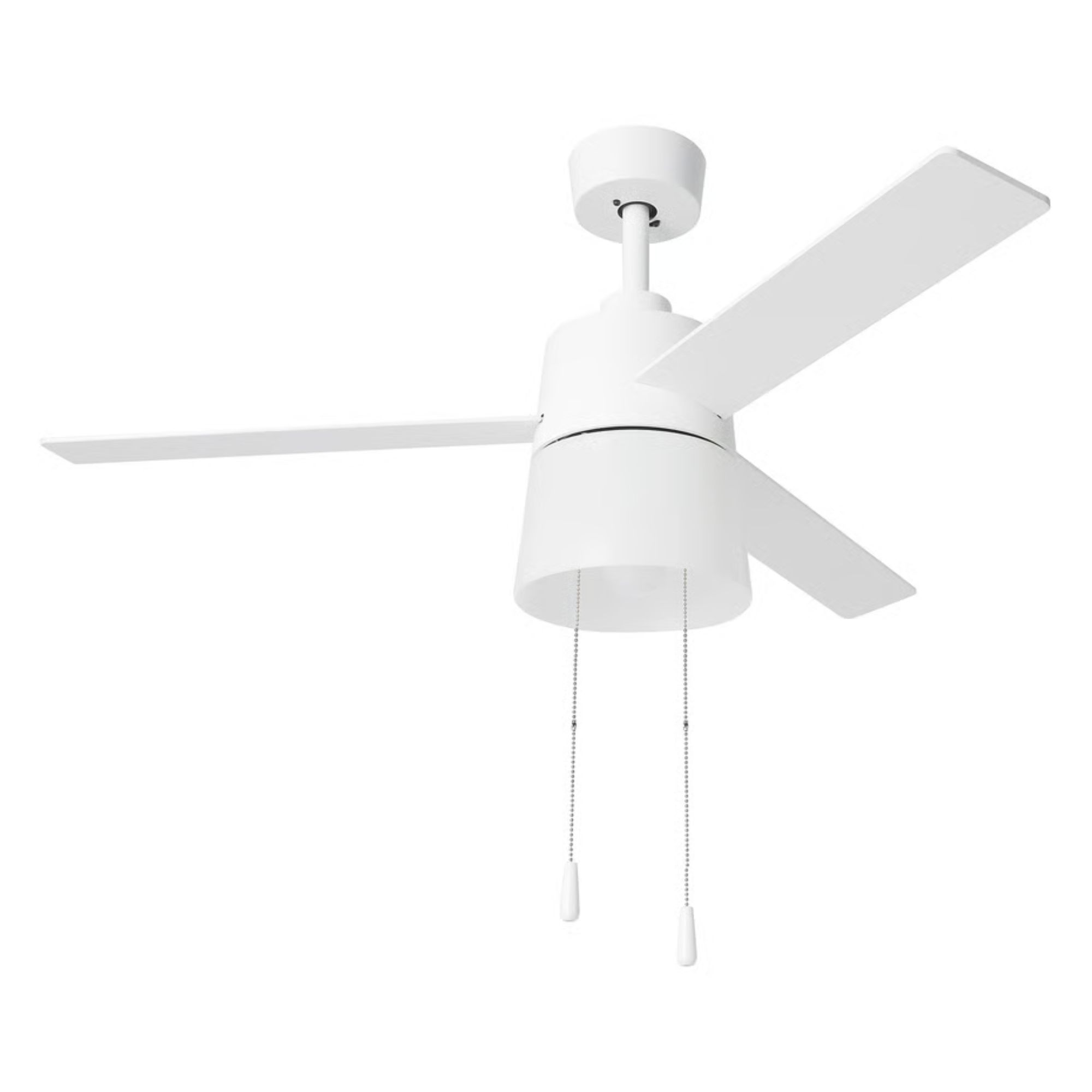 White IKEA ceiling fan