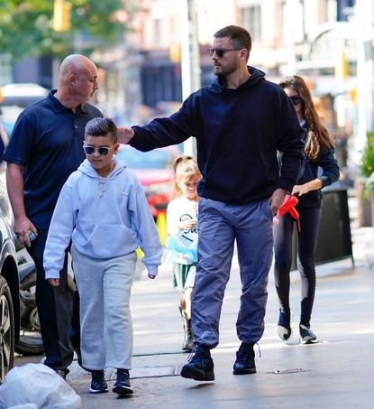 Scott Disick and Mason Disick 