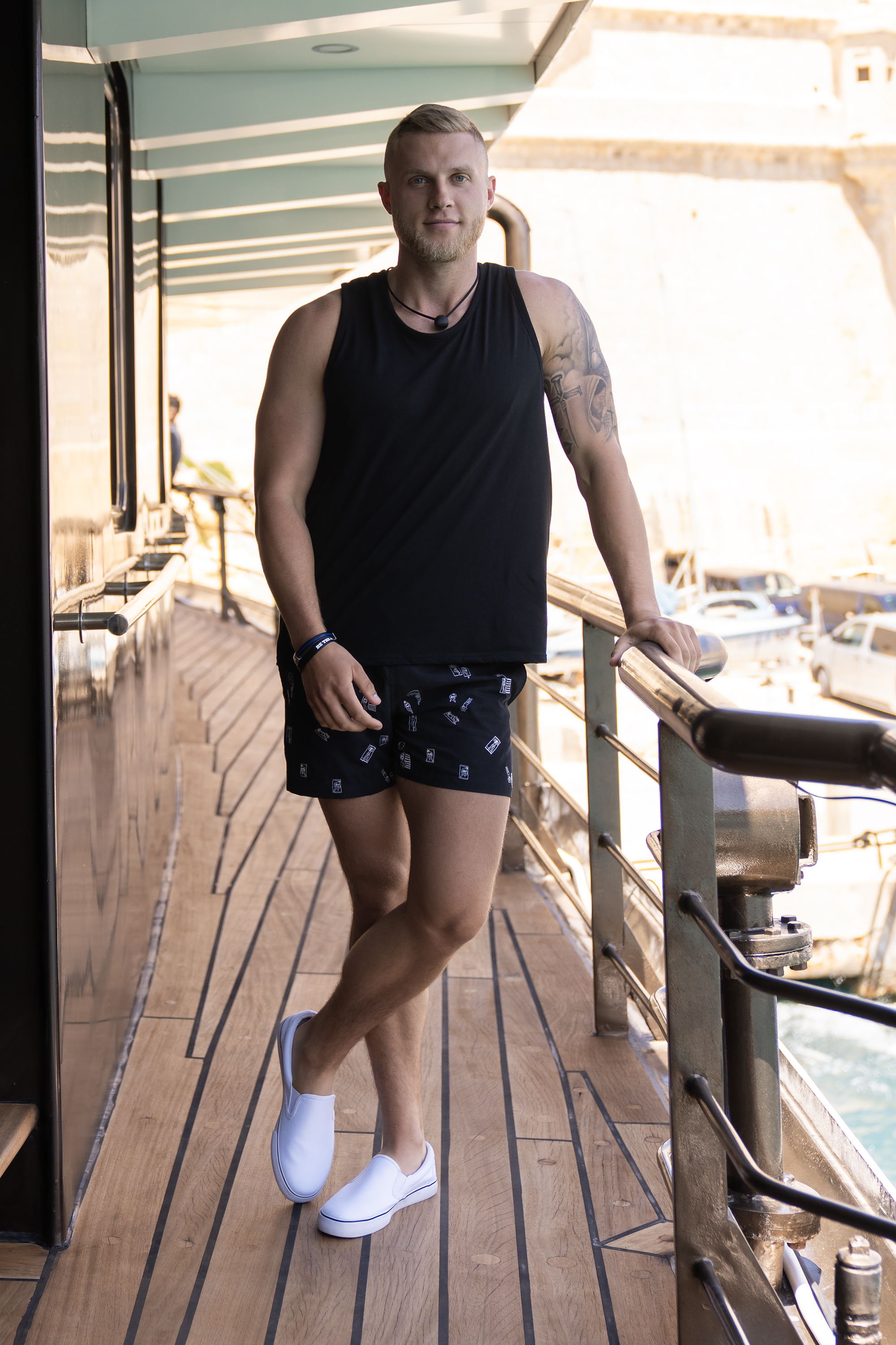 Keif from the Hulu dating show 'Love Overboard.'