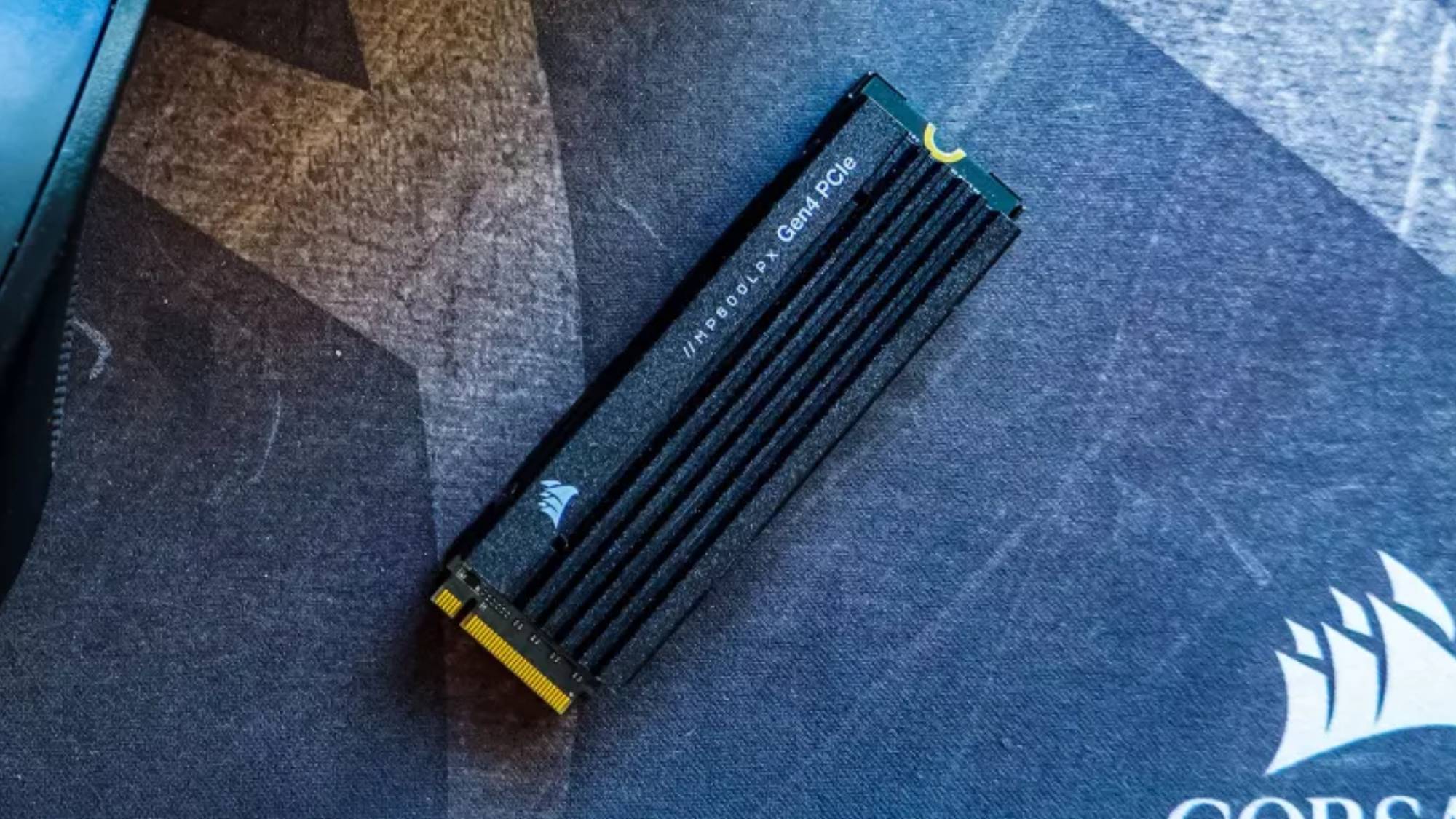 A Corsair MP600 Pro LPX M.2 SSD