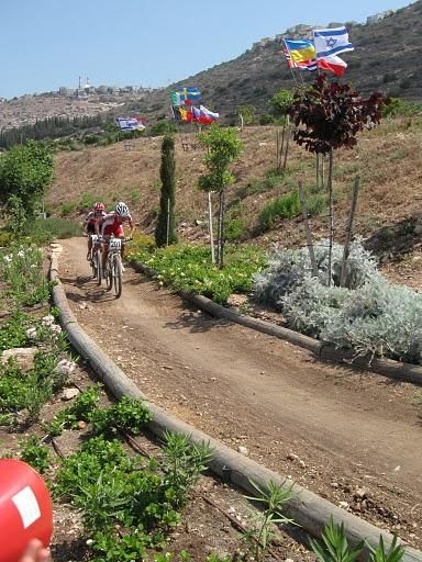 The women race in Haifa, Israel.