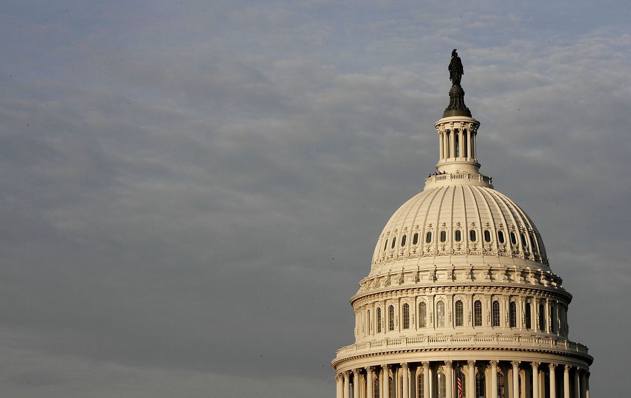 The Capitol building in D.C. 