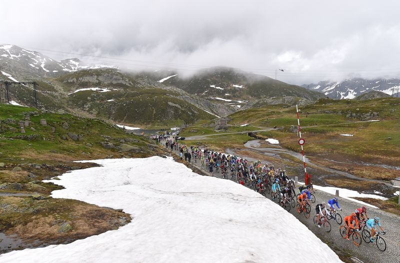 More snow on the Gotthardpass