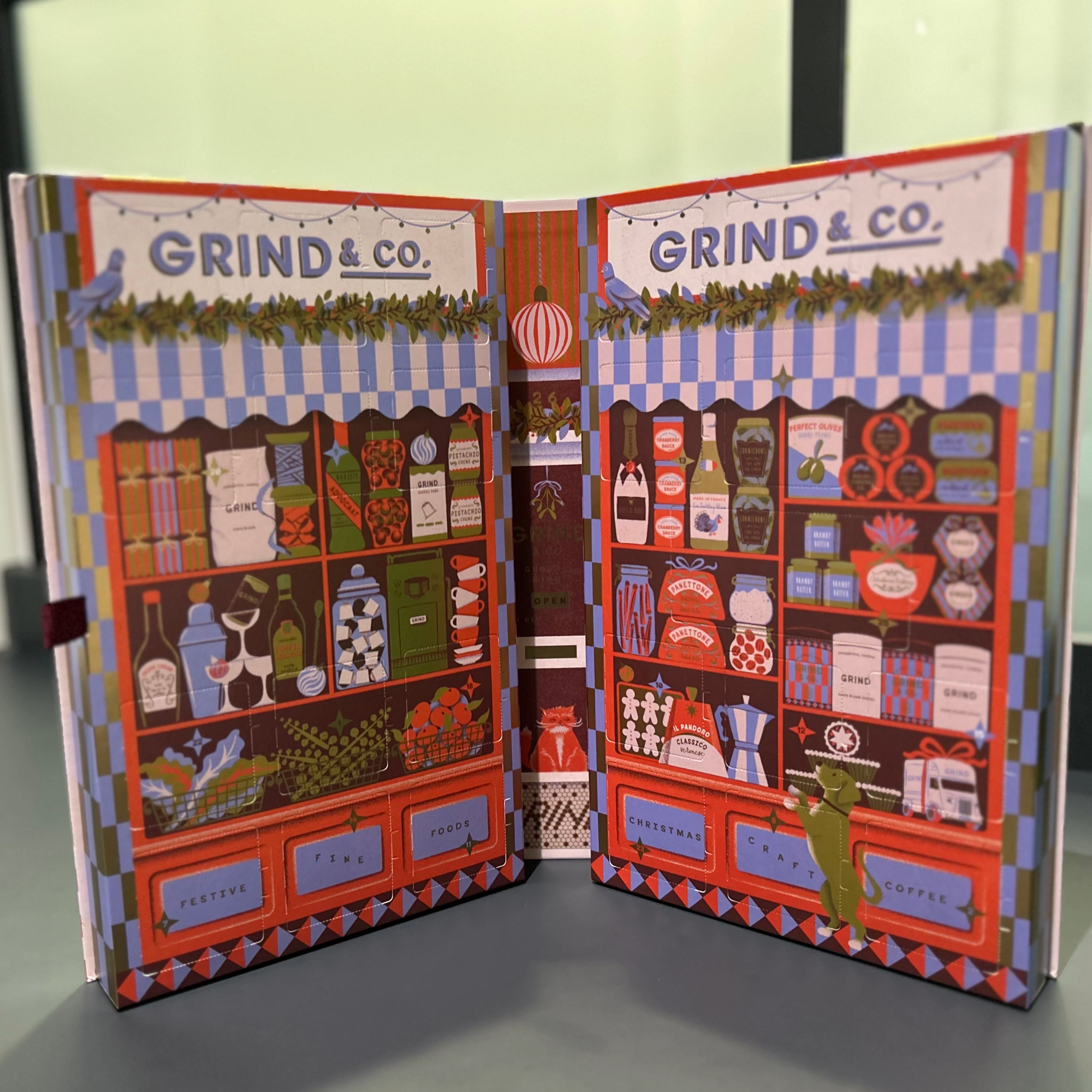 Nespresso vs GRIND advent calendar