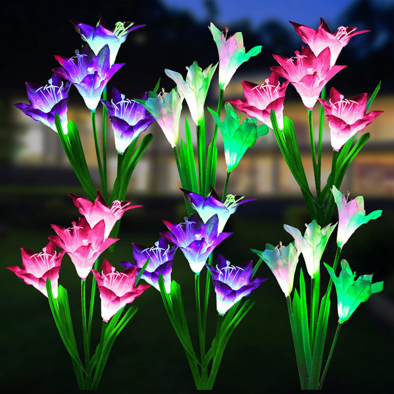 Kooper Multi Color Low Voltage Solar Powered Led Pathway Light & Reviews | Wayfair