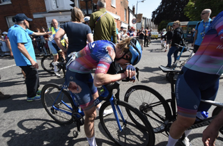 Balsamo among 8 riders crashing out of RideLondon Classique after stage 1