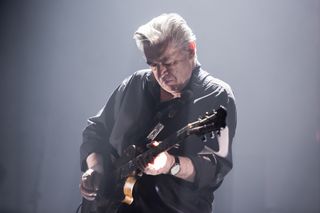 Chris Spedding performs onstage at the London Palladium on May 1, 2018