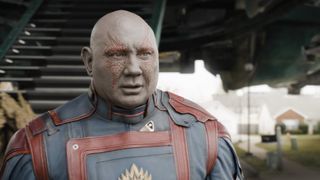 Dave Bautista as Drax in Guardians of the Galaxy Vol.3
