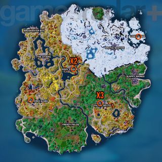 Locations of the Fortnite Recruitment Posters on the map