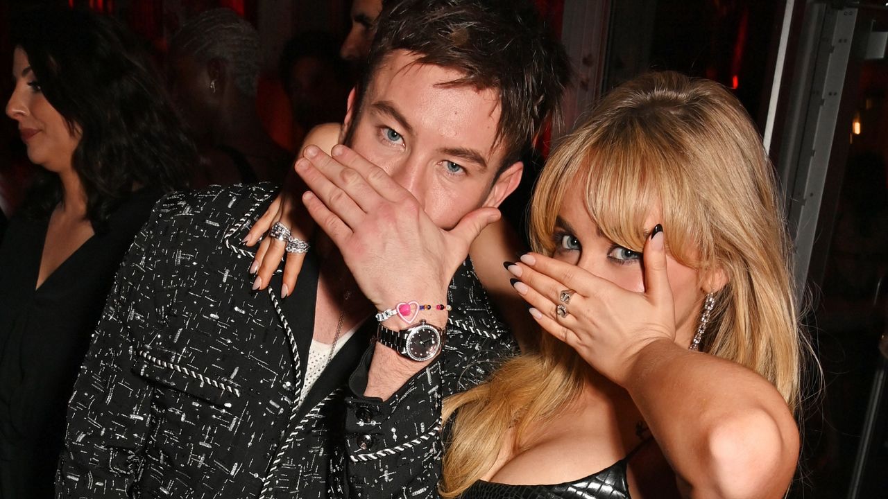 Sabrina Carpenter and Barry Keoghan