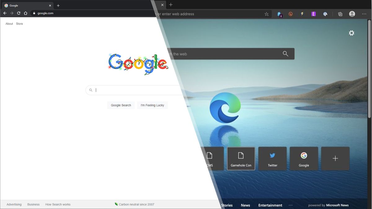 free download of microsoft edge for windows 10 and google chrome