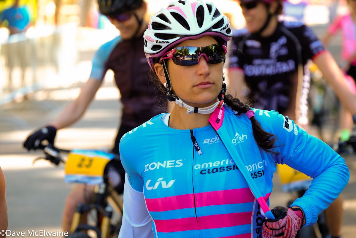 Cyclocross specialist Courtenay McFadden (American Classic) has been competing for podium spots in the few mountain biking races she has done.