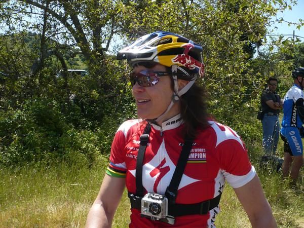 Rebecca Rusch (Specialized) was second.