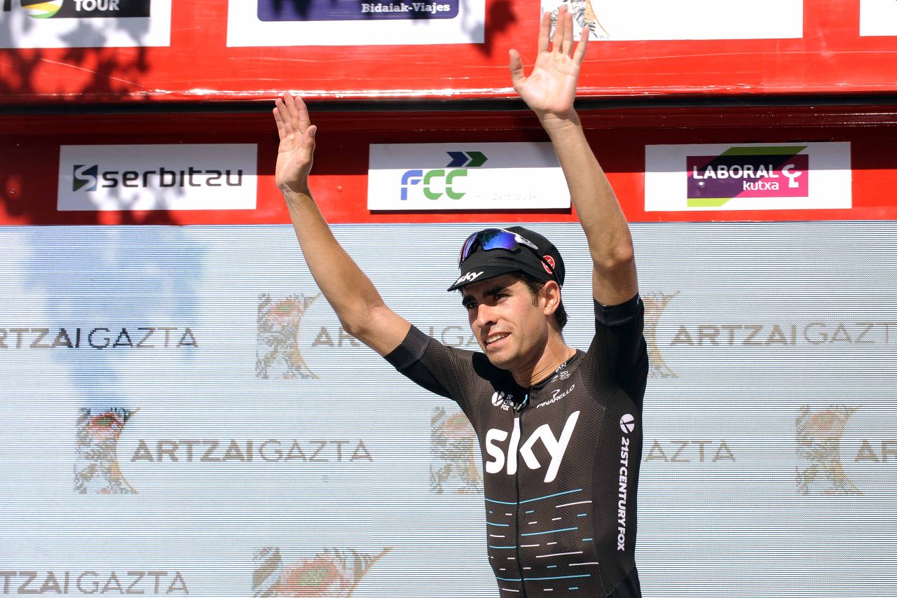 Mikel Landa after the Clasica San Sebastian