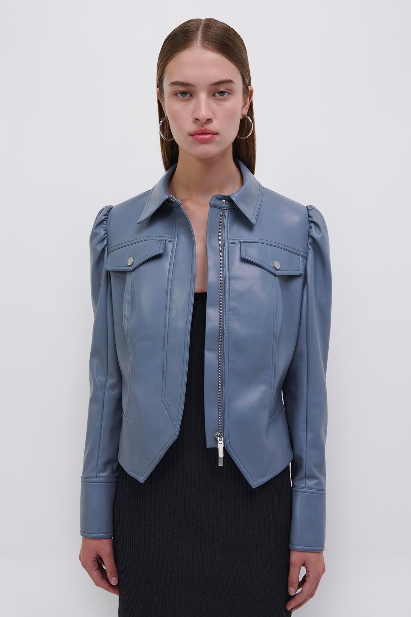 Jonathan Simkhai Eco Vegan Leather Jacket