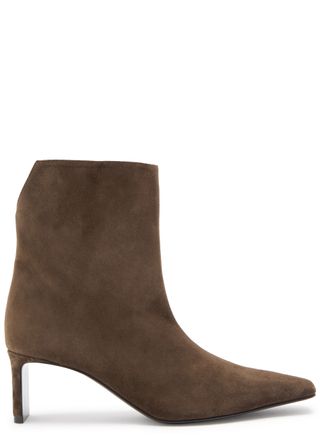 Ona 55 Suede Ankle Boots