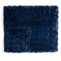 Lola Blankets Deep Navy (Weighted Blanket)