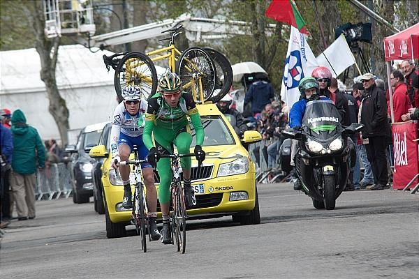 The first climb in the Mur